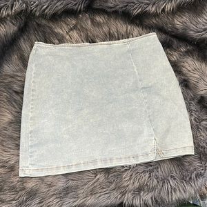 NEVER BEEN WORN Juniors size 12 denim skirt